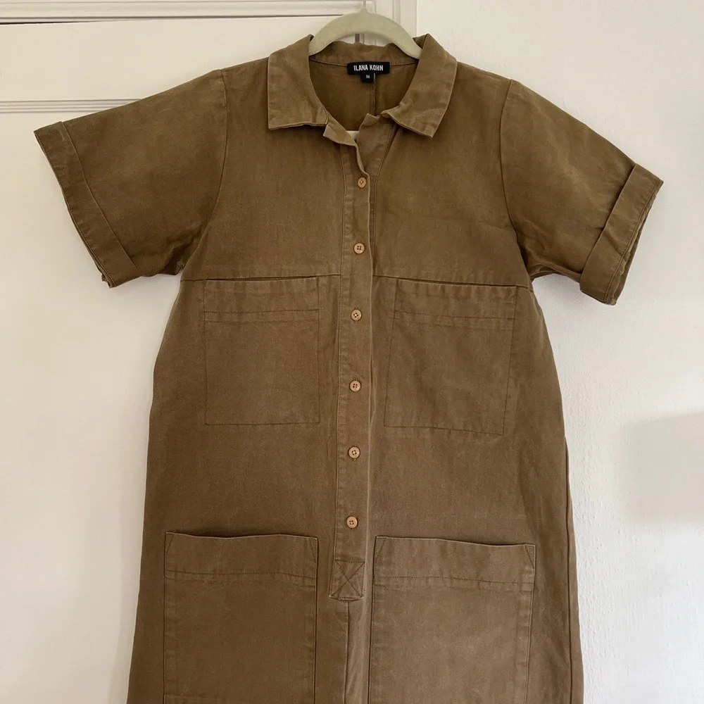 Ilana Kohn Mabel Coverall in Umber - Picture 2 of 4